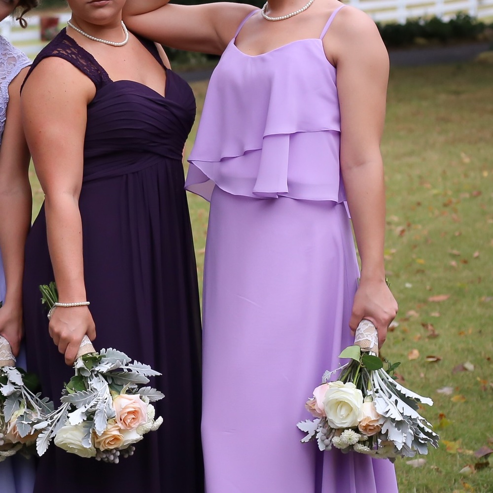 Beautiful 2 piece bridesmaid/prom dress